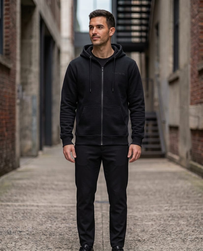 WearVerox Heavyweight Zip-Up Hoodie