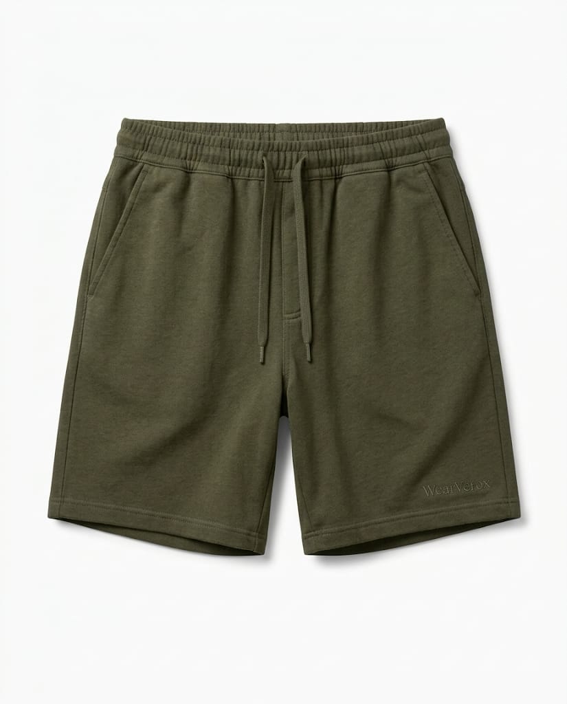 WearVerox Essential Fleece Lounge Shorts