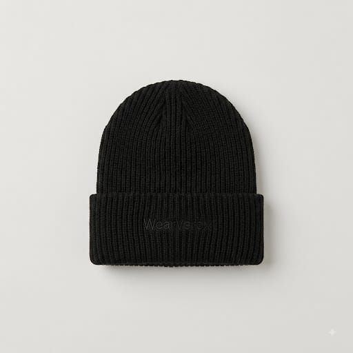 WearVerox Core Embroidered Knit Beanie