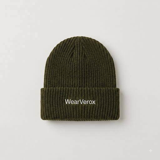 WearVerox Core Embroidered Knit Beanie
